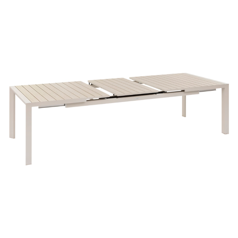 Table de jardin extensible - Evasion - HESPERIDE - Blanc - 14 personnes