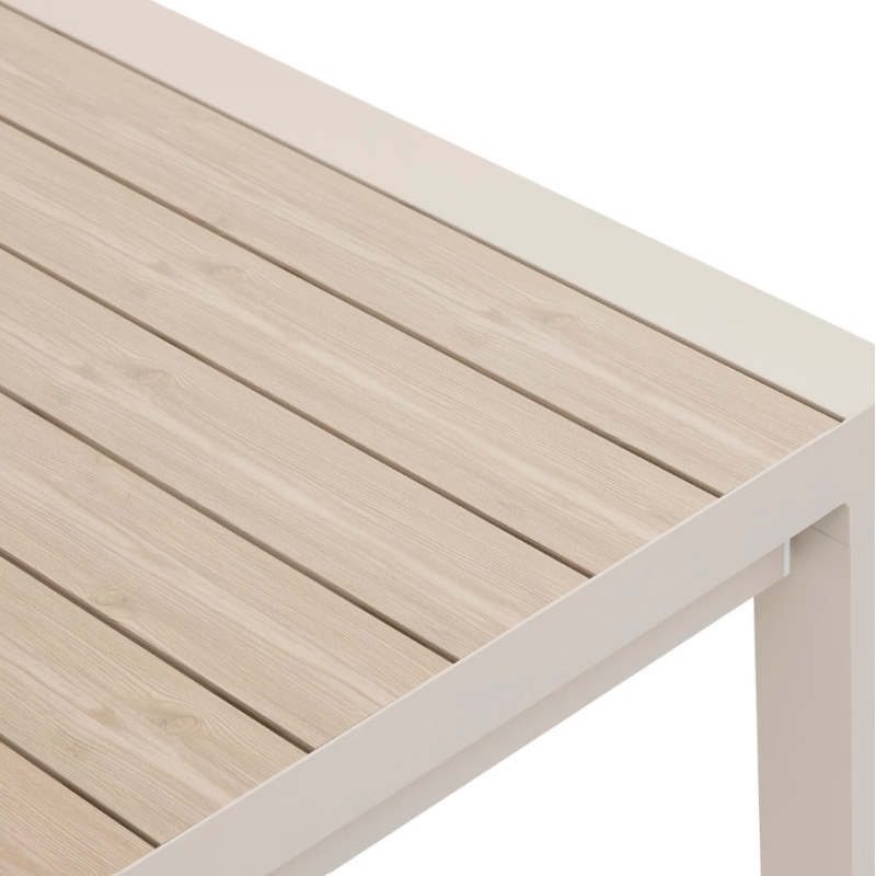 Table de jardin extensible - Evasion - HESPERIDE - Blanc - 14 personnes