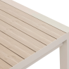 Table de jardin extensible - Evasion - HESPERIDE - Blanc - 14 personnes