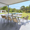 Table de jardin extensible - Evasion - HESPERIDE -  -