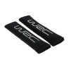 2 fourreaux de ceintures noir - WRC - MAC5324