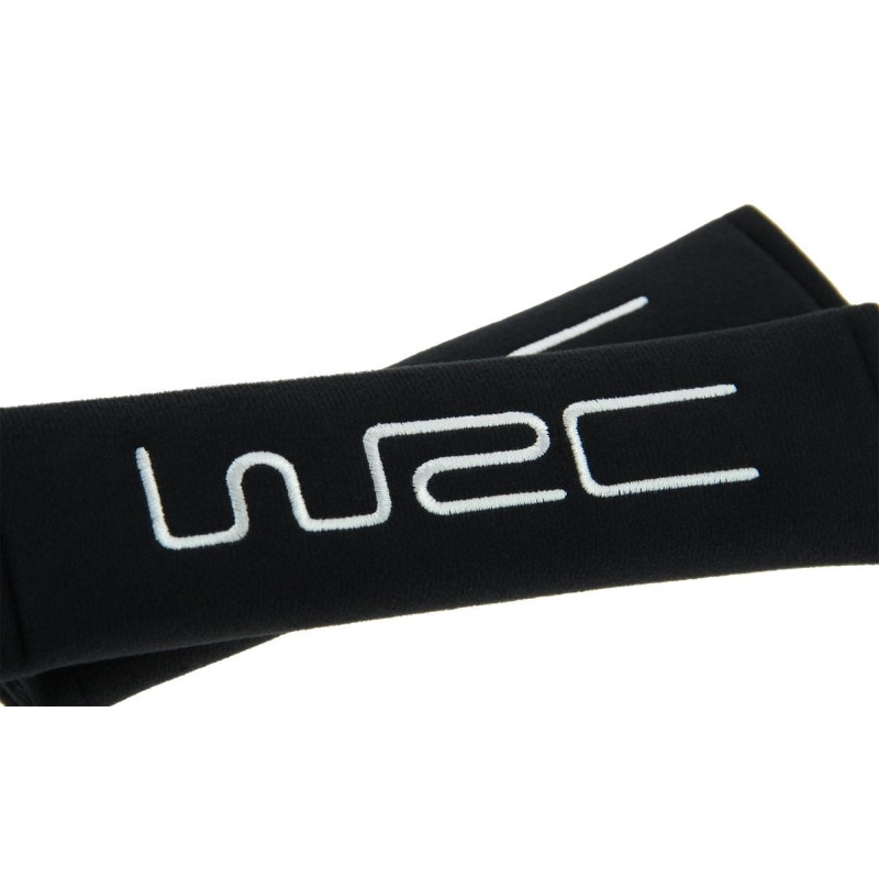 2 fourreaux de ceintures noir - WRC - MAC5324