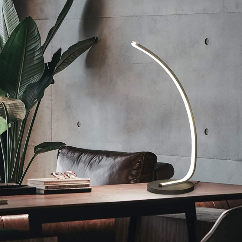 Lampe de table led noir - SM-711