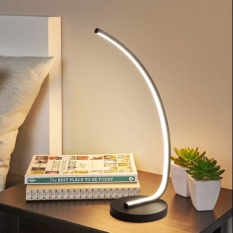 Lampe de table led noir - SM-711