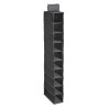 Rangement chaussures 10 cases gris