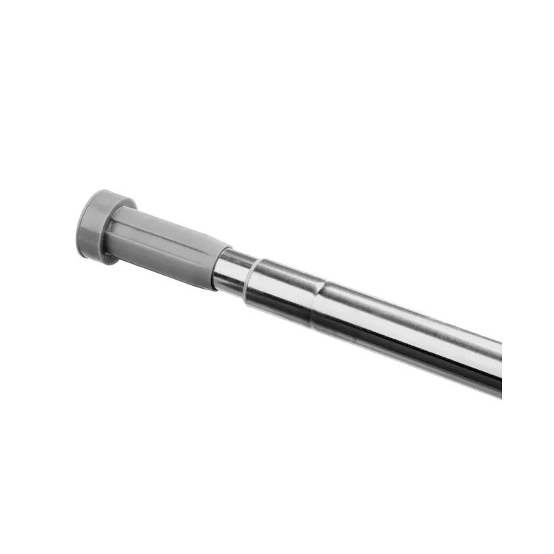Barre de douche extensible 70 x 120 cm inox