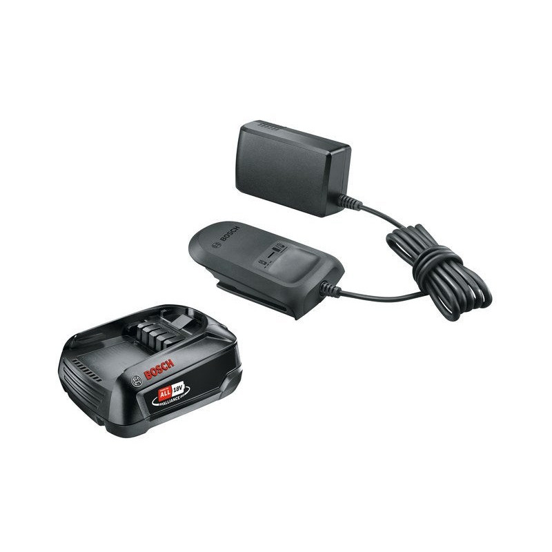 Batterie lithium-ion + chargeur AL1815CV, BOSCH, 18 V 4 Ah kit