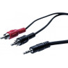 Câble  1.80M JACK/RCA