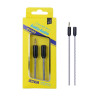 Câble MALE/FEMELLE 3.5MM NOIR