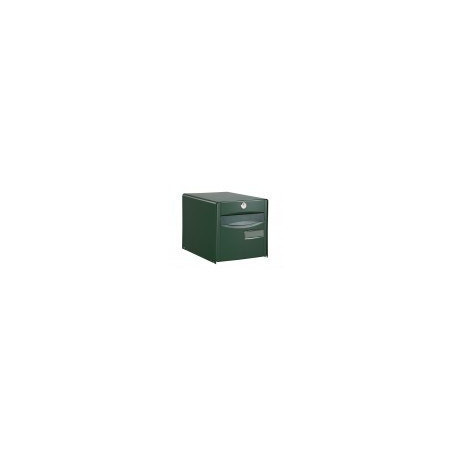BOITES AUX LETTRES SIMPLE FACE VERT KUBE