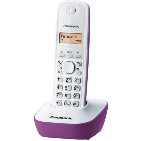 TÉLÉPHONE FIXE SANS FIL AVEC REPONDEUR BLANC KX-TG1611FRF - PANASONIC