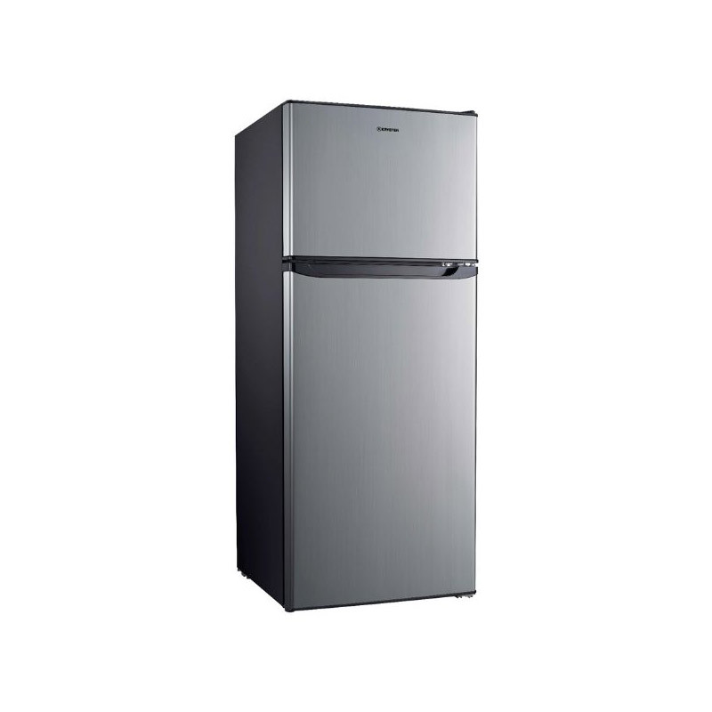Réfrigérateur combiné 283L Argenté - KRYSTER - KNF294GESR