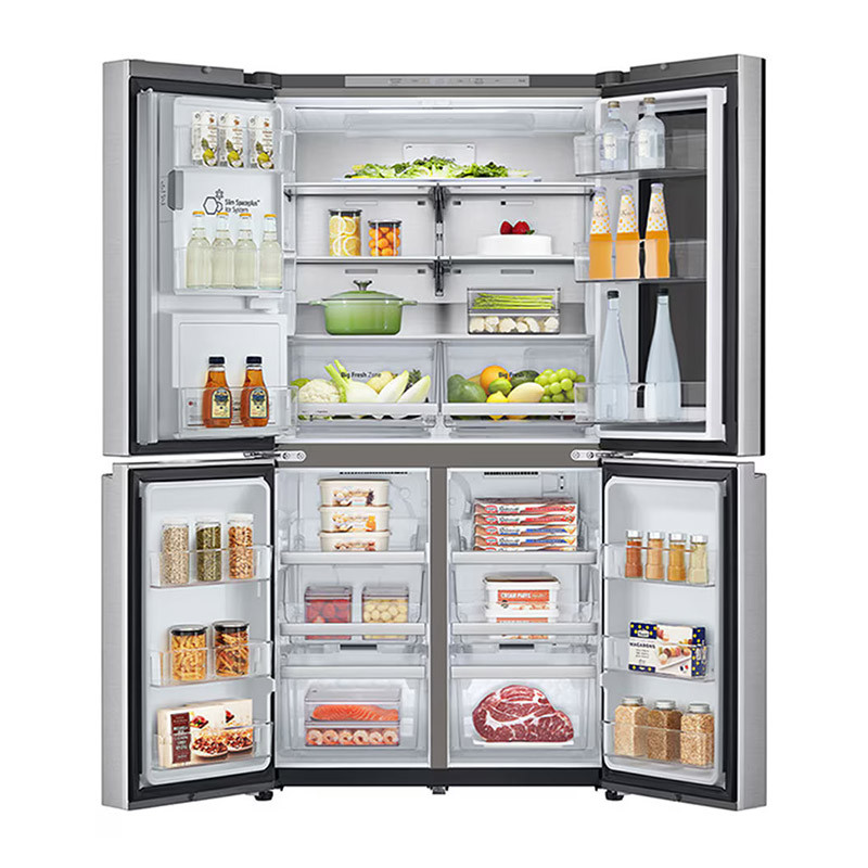 Réfrigérateur side by side 4 portes InstaView 638L Metal Sorbet - LG - GMG960MBJE