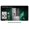 Réfrigérateur side by side 4 portes InstaView 638L Metal Sorbet - LG - GMG960MBJE
