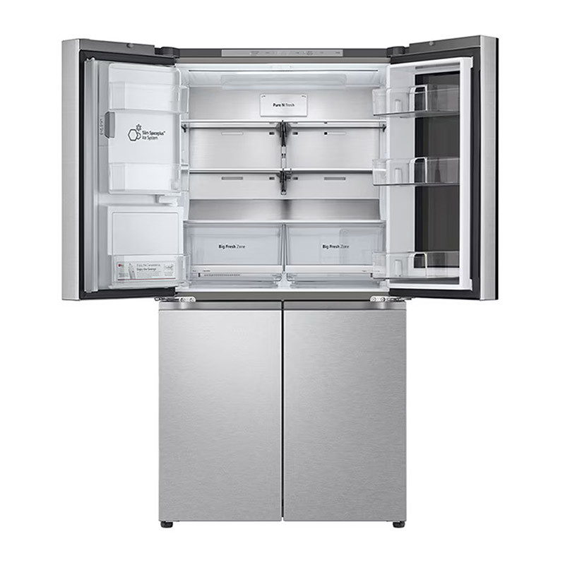 Réfrigérateur side by side 4 portes InstaView 638L Metal Sorbet - LG - GMG960MBJE