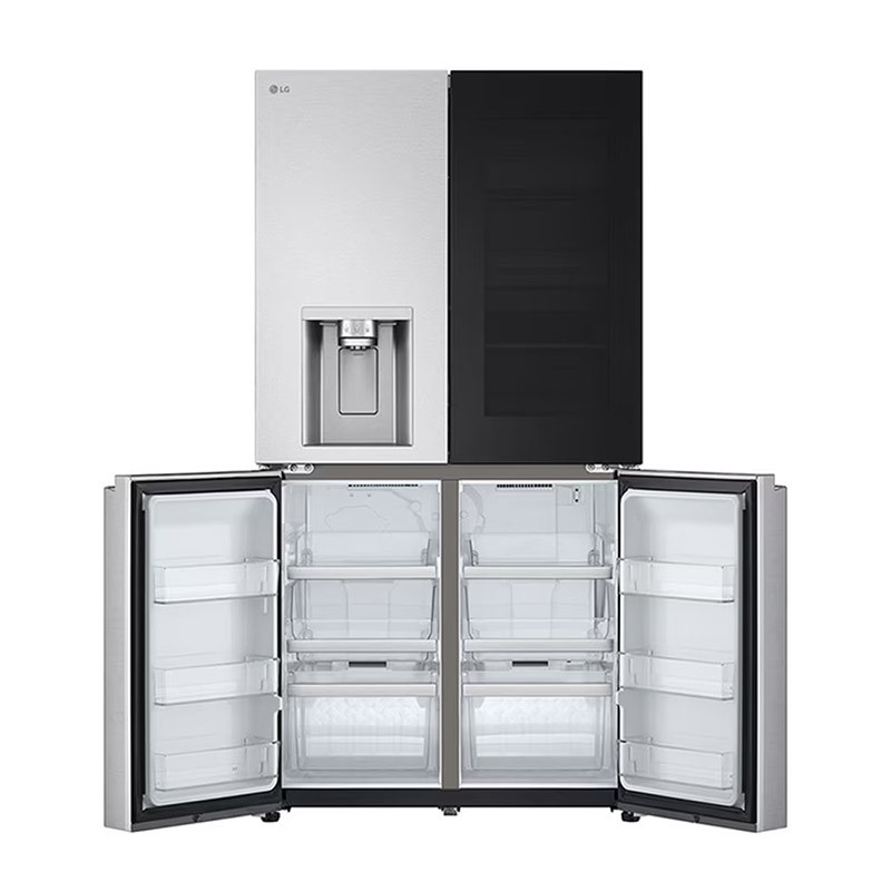 Réfrigérateur side by side 4 portes InstaView 638L Metal Sorbet - LG - GMG960MBJE