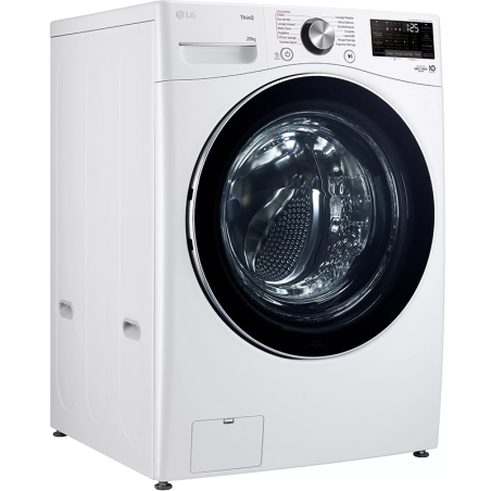 Lave-linge hublot 1000tr/min 142L 20kg Blanc - LG - F20P12WST