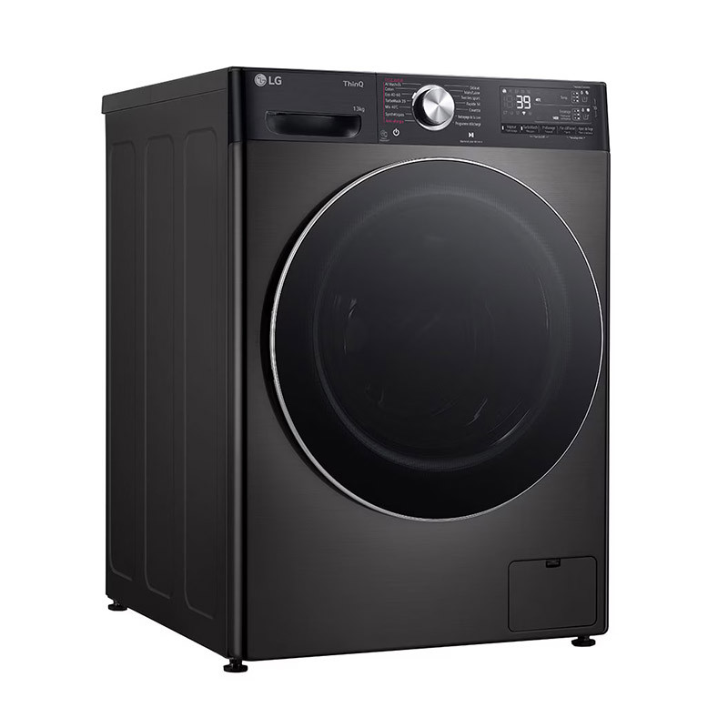 Lave-linge hublot ezDispense Steam 1400tr/min 13kg Noir - LG - F34R92BSTA