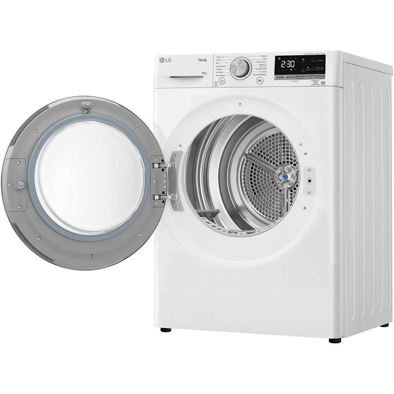 Sèche-linge pompe à chaleur avec condenseur 60cm 10kg Blanc - LG - RH1V50WH