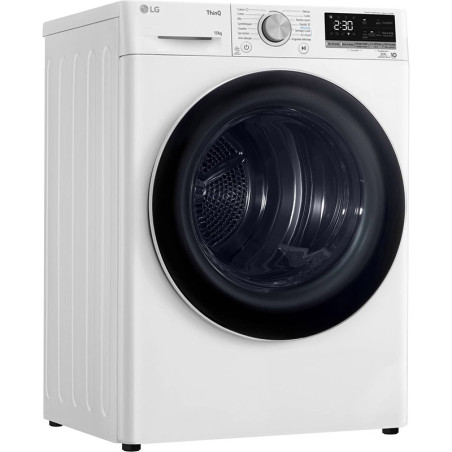 Sèche-linge pompe à chaleur avec condenseur 60cm 10kg Blanc - LG - RH1V50WH