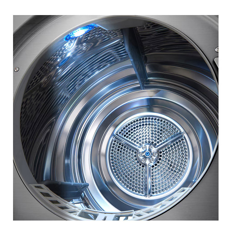 Sèche-linge pompe à chaleur Dual Dry 9kg Inox - LG - RH9V72IXN
