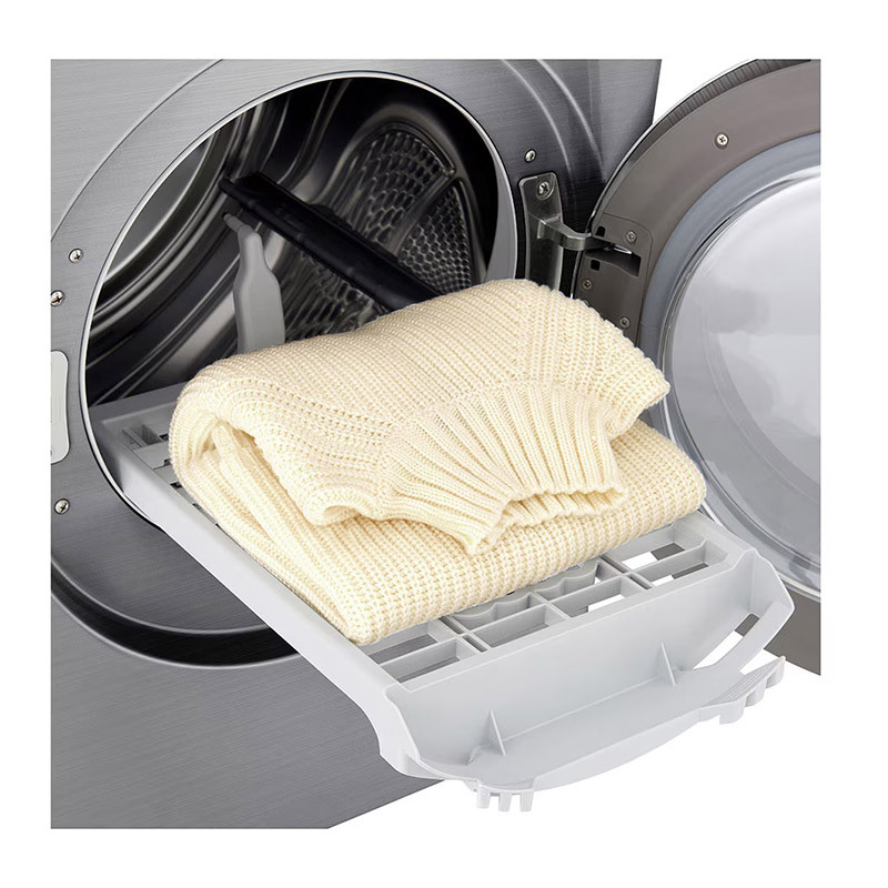 Sèche-linge pompe à chaleur Dual Dry 9kg Inox - LG - RH9V72IXN