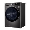 Sèche-linge pompe à chaleur Dual Inverter 9kg Black Steel - LG - RH9V92BS