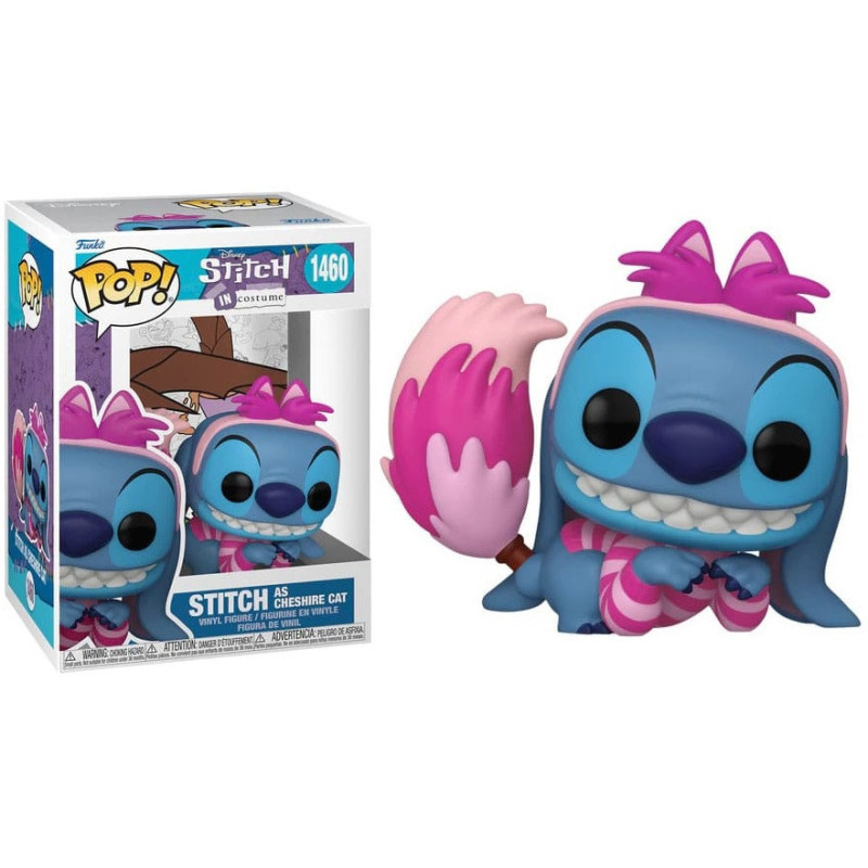 Figurine Pop! Disney Stitch en Chat du Cheshire - FUNKO - 71749000141