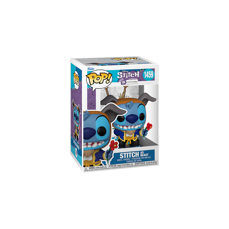 Figurine Pop! Disney Stitch en La Bête - FUNKO - :100306982