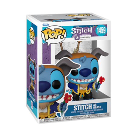 Figurine Pop! Disney Stitch en La Bête - FUNKO - :100306982