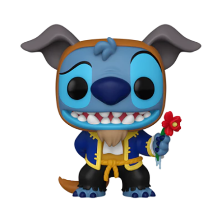 Figurine Pop! Disney Stitch en La Bête - FUNKO - :100306982
