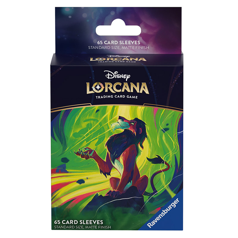 Protège-cartes A Disney Lorcana S6 Scar 65pièces - RAVENSBURGER - 11098439