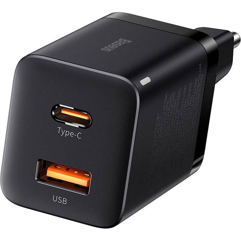 Chargeur Super Si Pro double sortie USB-A/USB 30W Noir - BASEUS - CCSUPP-E01