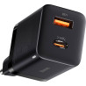 Chargeur Super Si Pro double sortie USB-A/USB 30W Noir - BASEUS - CCSUPP-E01