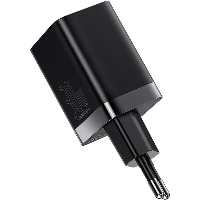 Chargeur Super Si Pro double sortie USB-A/USB 30W Noir - BASEUS - CCSUPP-E01