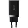 Chargeur Super Si Pro double sortie USB-A/USB 30W Noir - BASEUS - CCSUPP-E01