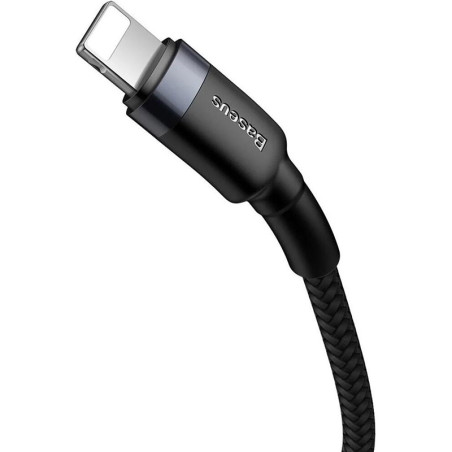 Câble de charge Cafule USB-C vers Lightning 18W 1m Noir - BASEUS - CATLKLF-G1
