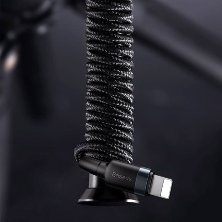 Câble de charge Cafule USB-C vers Lightning 18W 1m Noir - BASEUS - CATLKLF-G1