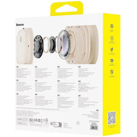 Casque sans fil Bowie H1i à réduction de bruit Blanc - BASEUS - A00050402223-00