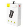 Chargeur de voiture USB-A + Type-C 30W PPS Noir - BASEUS - CCALL-BS01.