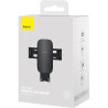 Support de téléphone Metal Age II Gravity pour voiture Noir/Rouge - BASEUS - SUJS000001