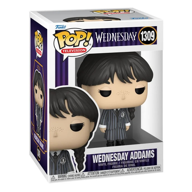 Figurine Pop! Television Wednesday Addams 9cm - FUNKO - 71740022480
