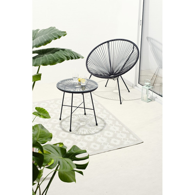 Fauteuil de jardin Urban noir