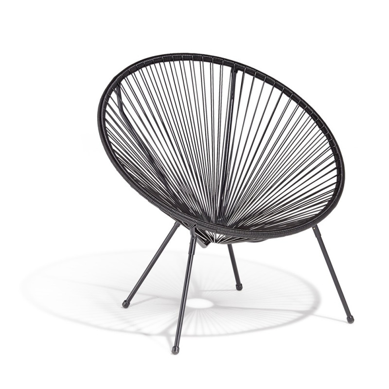 Fauteuil de jardin Urban noir
