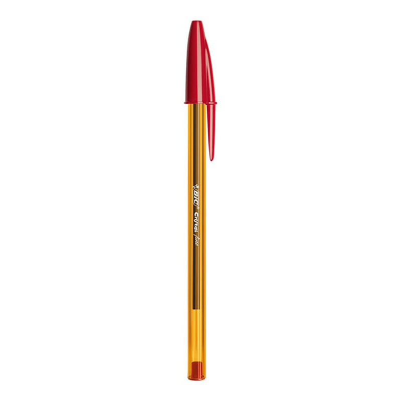 Stylo à bille Cristal fine Rouge - BIC - 205918