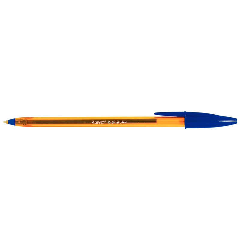 Stylo à bille Cristal fine 0,8mm Bleu - BIC- 254968