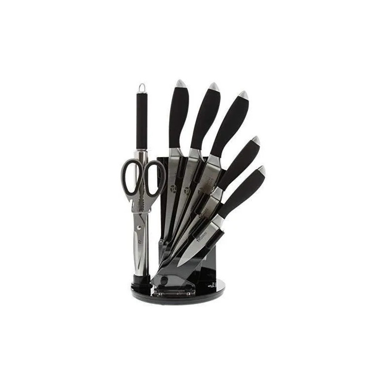 Bloc couteaux et accessoires tournant