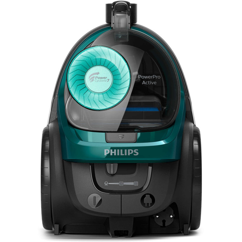 Aspirateur sans sac PowerPro Active 650W vert opale - PHILIPS - FC9555/09