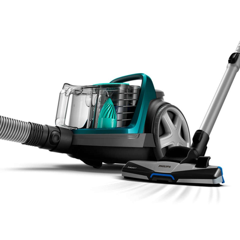 Aspirateur sans sac PowerPro Active 650W vert opale - PHILIPS - FC9555/09