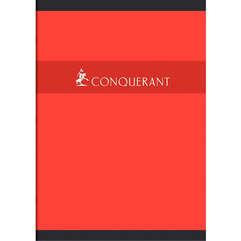 Cahier piqué 192 pages CONQUERANT, format A4, quadrillé 5x5, papier 70g